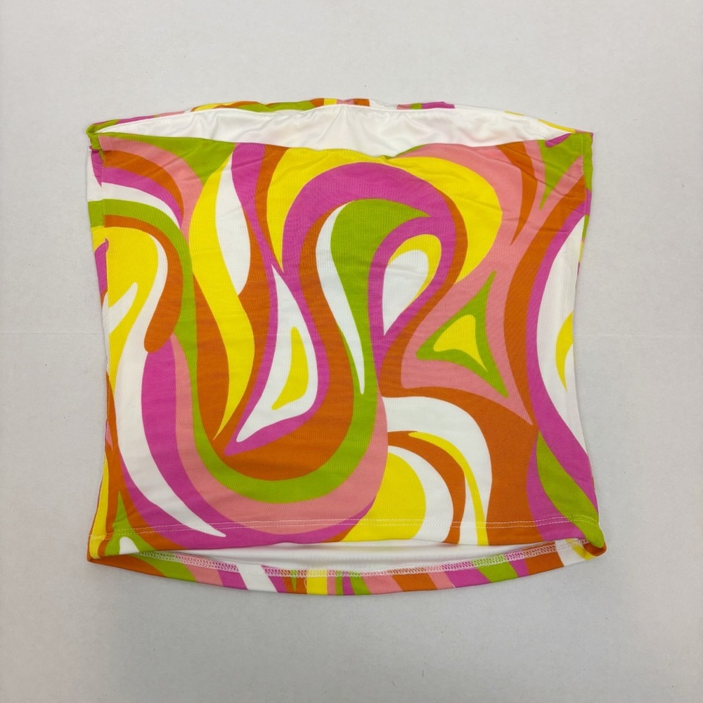 Lovers and Friends Layla Tube Top in Swirl Multi Size XS - Picture 5 of 11